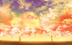  clouds moon photoshop scenic sky tengen_toppa_gurren_lagann viral 