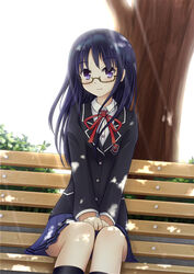  asakurashinji date_a_live fujibakama_mii megane seifuku 