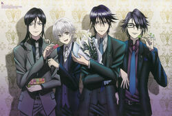  fushimi_saruhiko isana_yashiro k male munakata_reisi tagme yatogami_kuroh 