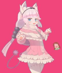  alternative_fashion anthro asian_clothing blush canid canine clothed clothing east_asian_clothing female hair hybrid j-fashion japanese_clothing kakuteki11029 kanna_kamui lolicon lolita_(fashion) looking_at_viewer mammal miss_kobayashi&#039;s_dragon_maid open_mouth riko_saikawa solo standing wa_lolita young young_anthro 