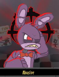  animatronic anthro bonnie_(fnaf) darkest_dungeon five_nights_at_freddy&#039;s gud iron_crown_(darkest_dungeon) lagomorph leporid low_res machine mammal rabbit robot scottgames solo 