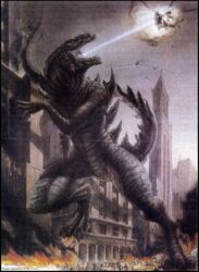  city concept_art destruction energy explosion fire giant_monster godzilla_(series) helicopter kaijuu military monster official_art zilla 