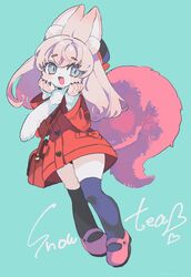  alternative_fashion amezawa_koma anthro black_knee_highs bow_coat button_(fastener) canid canine clothed clothing coat cute_fangs female fluffy fluffy_scarf fluffy_tail footwear fox hat headgear headwear heart_button hi_res j-fashion jirai_kei kemono mammal mary_janes open_mouth open_smile pastel_theme red_clothing red_coat red_footwear red_purse red_shoes red_topwear scarf shoes smile solo tail topwear white_scarf 