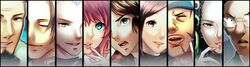  3girls 6+boys commentary highres ichimiya_(kyokugen_dasshutsu) junpei_(kyokugen_dasshutsu) kyokugen_dasshutsu kyokugen_dasshutsu:_9_jikan_9_nin_9_no_tobira multiple_boys multiple_girls murasaki_(kyokugen_dasshutsu) niels_(kyokugen_dasshutsu) ninth_man_(kyokugen_dasshutsu) ryan_(stepde14) santa_(kyokugen_dasshutsu) seven_(kyokugen_dasshutsu) yashiro_(kyokugen_dasshutsu) yotsuba_(kyokugen_dasshutsu) 