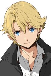  1boy absurdres blonde_hair blue_eyes commentary_request enami_katsumi highres male_focus relic_von_balstein solo vamp! 