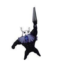  2018 4:5 absurd_res alpha_channel arthropod cape clothing digital_media_(artwork) featureless_(disambiguation) featureless_feet feet grey_prince_zote_(hollow_knight) hi_res holding_melee_weapon holding_object holding_sword holding_weapon hollow_knight humanoid insects male melee_weapon muscular muscular_humanoid muscular_male simple_background solo standing standing_tough sword team_cherry transparent_background weapon zote_(hollow_knight) 