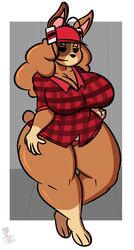  absurd_res anthro big_breasts breasts clothing female hi_res kingretrokirby lagomorph leporid mammal panties pixile_studios rabbit sassy solo super_animal_royale thick_thighs underwear 