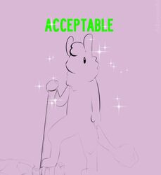  acceptable_(frostedscales) alien ambiguous_gender anthro fluffy human inkanyamba_(artist) leash leash_pull mammal simple_background simple_eyes solo sparkles stepping_on_face tagme tail tail_tuft the_nature_of_predators tuft venlil_(the_nature_of_predators) 