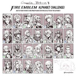  6+boys 6+girls armor azama_(fire_emblem) bandages bare_shoulders black_knight_(fire_emblem) boey_(fire_emblem) bow bracelet breastplate camilla_(fire_emblem) cape circlet commentary crescentia_fortuna delthea_(fire_emblem) english_commentary ephraim_(fire_emblem) eyepatch fire_emblem fire_emblem:_genealogy_of_the_holy_war fire_emblem:_path_of_radiance fire_emblem:_radiant_dawn fire_emblem:_the_sacred_stones fire_emblem_awakening fire_emblem_echoes:_shadows_of_valentia fire_emblem_fates fire_emblem_heroes forde_(fire_emblem) gambeson geoffrey_(fire_emblem) hair_over_one_eye helmet henry_(fire_emblem) ike_(fire_emblem) janaff_(fire_emblem) jewelry julia_(fire_emblem) kaden_(fire_emblem) laslow_(fire_emblem) lips long_hair mia_(fire_emblem) monochrome multiple_boys multiple_girls nephenee_(fire_emblem) niles_(fire_emblem) odin_(fire_emblem) oliver_(fire_emblem) open_mouth ponytail reyson_(fire_emblem) scar short_hair simple_background smile soleil_(fire_emblem) tiara tibarn_(fire_emblem) ulki_(fire_emblem) valter_(fire_emblem) very_long_hair volug_(fire_emblem) wavy_hair xander_(fire_emblem) zelgius_(fire_emblem) 