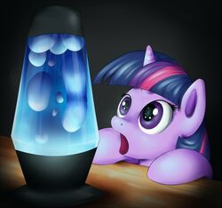  2014 amazed equid equine female friendship_is_magic glowing hair hasbro high-roller2108 horn lamp lava_lamp mammal multicolored_hair my_little_pony mythological_creature mythological_equine mythology open_mouth purple_eyes purple_hair solo twilight_sparkle_(mlp) unicorn 