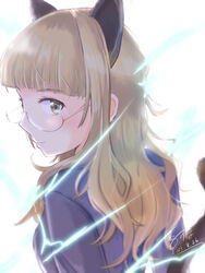  animal_ears megane nekomimi perrine-h_clostermann strike_witches strike_witches:_operation_victory_arrow strike_witches_2 strike_witches_gekijouban tagme tail uniform 