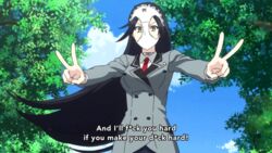  animated animated female kajou_ayame long_hair panties_on_head shimoneta_to_iu_gainen_ga_sonzai_shinai_taikutsu_na_sekai solo 