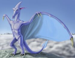  cloud dinosaur dragon european_mythology extinct feral lemurlemurovich male membrane_(anatomy) membranous_wings mythological_creature mythological_scalie mythology nude prehistoric_species pteranodon pteranodontid pterosaur reptile scalie solo tail western_dragon wings wyvern 