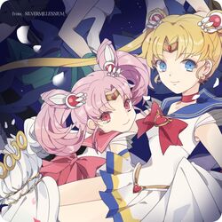  4girls back_bow bad_id bad_pixiv_id bishoujo_senshi_sailor_moon bishoujo_senshi_sailor_moon_supers blonde_hair blue_eyes blue_sailor_collar bow brooch chibi_usa choker cockeet cone_hair_bun crisis_moon_compact double_bun hair_bun hair_ornament hairpin heart heart_brooch jewelry kaiou_michiru long_hair magical_girl multicolored_clothes multicolored_skirt multiple_girls outer_senshi pink_hair pink_sailor_collar red_bow red_choker red_eyes ribbon sailor_chibi_moon sailor_collar sailor_moon sailor_neptune sailor_senshi_uniform sailor_uranus short_hair skirt smile super_sailor_moon ten&#039;ou_haruka tiara tsukino_usagi twintails 