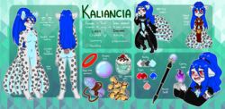  4_toes absurd_res breasts clothed clothing digitigrade english_text featureless_breasts featureless_crotch feet felid female front_view hi_res humanoid_hands kaliancia magic mammal model_sheet multiple_poses nude octipop pantherine pose rear_view snow_leopard solo text toes 