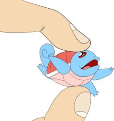  abobarseem ambiguous_gender avoid_posting duo fingers generation_1_pokemon holding_character nintendo pokemon pokemon_(species) solo_focus squirtle 