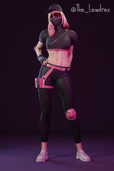  1girls 2020 3d athleisure_assassin blender clothed clothing epic_games female female_focus female_only fortnite fortnite:_battle_royale glasses headwear highres leggings lewdrex light-skinned_female light_skin long_hair looking_at_viewer mask masked masked_female pose posing presenting red-tinted_eyewear solo standing tinted_eyewear two_tone_hair visor visor_(eyewear) watermark 