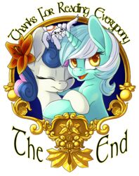  2015 accessory alpha_channel ambiguous_gender arachnid art_nouveau arthropod bonbon_(mlp) closed_eyes earth_pony english_text equid equine female feral flower flower_in_hair friendship_is_magic green_body group hair hair_accessory hasbro horn horse hug looking_at_viewer lyra_heartstrings_(mlp) male mammal multicolored_hair my_little_pony mythological_creature mythological_equine mythology plant pony pusspuss scary_(chatacter) spider text two_tone_hair unicorn white_body 