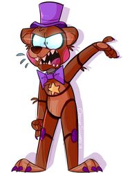  2018 absurd_res animatronic bear five_nights_at_freddy&#039;s freddy_fazbear&#039;s_pizzeria_simulator hi_res machine male mammal robot rockstar_freddy_(fnaf) scottgames sideshow-spottus 