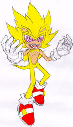  2010 anthro biped clothing eulipotyphlan fleetway_comics fleetway_sonic_(character) footwear gloves handwear hedgehog kyoshinhei male mammal red_eyes sega shoes solo sonic_the_comic sonic_the_hedgehog_(comics) sonic_the_hedgehog_(series) super_sonic 