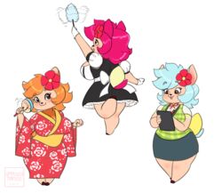  2019 accessory animal_crossing anthro asian_clothing autumn_deerling bent_leg big_breasts bikini bottomwear breasts chibi cleaning_tool clipboard clothed clothing cosplay curvy_figure deer deerling digital_media_(artwork) directed_motion_outline dual_holding east_asian_clothing elemental_creature fan_character feather_duster female flora_fauna flower flower_accessory flower_hair_accessory flower_in_hair furgonomics generation_5_pokemon gloves hair hair_accessory hand_fan handwear heart_font heart_font_signature heart_in_signature heart_symbol hi_res holding_cleaning_tool holding_clipboard holding_fan holding_feather_duster holding_object holding_pen holding_writing_utensil hooves horae_deerling isabelle_(animal_crossing) japanese_clothing kimono maid_uniform mammal motion_lines motion_outline nintendo on_one_leg one_calf_up path_lines pen plant pokemon pokemon_(species) pokemorph raised_calf raised_foot reaching rear_view shirt short_snout short_stack side_boob signature simple_background skirt snout solo spring_deerling standing straight_leg string_bow summer_deerling swimwear tail tail_through_skirt thick_thighs tiggybloom topwear uchiwa_fan uniform vest voluptuous white_background wide_hips writing_utensil 