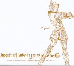  aquarius_camus armor illustration lowres monochrome okada_megumu saint_seiya saint_seiya_episode_g 