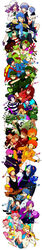  4girls 6+boys absurdres afro amputee animal_slippers anteater bear beaver blonde_hair blue_hair book bow brown_hair bunny_slippers candy candy_cane cane character_request chipmunk chocolate chocolate_bar commentary_request cro-marmot_(happy_tree_friends) cub_(happy_tree_friends) cuddles_(happy_tree_friends) deer disco_bear_(happy_tree_friends) dog_tags double_amputee everyone eyepatch facial_hair flaky_(happy_tree_friends) flippy_(happy_tree_friends) flying_squirrel food giggles_(happy_tree_friends) glasses green_hair handy_(happy_tree_friends) happy_tree_friends hard_hat hat helmet highres holding holding_book holding_candy holding_food holding_lollipop holding_weapon hook_hand ice_cream ice_cream_cone knife lamb lammy_(happy_tree_friends) lifty_(happy_tree_friends) lollipop lumpy_(happy_tree_friends) mime_(happy_tree_friends) mole_(animal) moose moustache mr._pickels_(happy_tree_friends) multiple_boys multiple_girls nutty_(happy_tree_friends) orange_hair otter personification petunia_(happy_tree_friends) photoshop_(medium) pickle pig pink_hair pirate_hat pop_(happy_tree_friends) purple_hair rabbit raccoon red_hair russell_(happy_tree_friends) sheep shifty_(happy_tree_friends) skunk slippers sniffles_(happy_tree_friends) splendid_(happy_tree_friends) squirrel sunglasses tall_image the_mole_(happy_tree_friends) toothy_(happy_tree_friends) top_hat truffles_(happy_tree_friends) tsuyuxxx weapon white_cane 