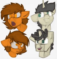  duo equid equine fan_character female hasbro hi_res horn horse male mammal marsminer my_little_pony mythological_creature mythological_equine mythology pone_keith pony unicorn venus_spring 