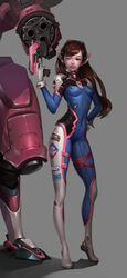  d.va mecha midfinger22 overwatch weapon 