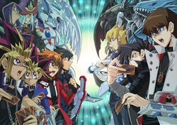  blue_eyes_white_dragon card cards dark_magician duel_disk duel_monster elemental_hero_neos epic fudou_yuusei holding holding_card jack_atlas kaiba_seto manjoume_jun mutou_yugi mutou_yuugi pile_of_cards red_dragon_archfiend slifer_red_uniform stardust_dragon versus vs yami_yugi yami_yuugi yu-gi-oh! yugioh_5d&#039;s yugioh_gx yuki_judai yuu-gi-ou_(card) yuu-gi-ou_5d&#039;s yuu-gi-ou_duel_monsters yuu-gi-ou_gx yuuki_juudai 