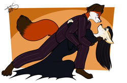  2020 4_arms anthro ashcoyote bedroom_eyes black_hair brown_body brown_fur canid canine chipfox clothing dress duo facial_hair female fennec_fox fox freckles_(artist) fur gomez_addams hair half-closed_eyes halloween holidays long_hair love male male/female mammal morticia_addams moustache multi_arm multi_limb narrowed_eyes orange_body orange_fur pinstripe_clothing pinstripe_suit pinstripes red_fox romantic romantic_couple seductive simple_background smile smirk smug smug_face suit tail tan_body tan_fur the_addams_family true_fox white_body white_fur 