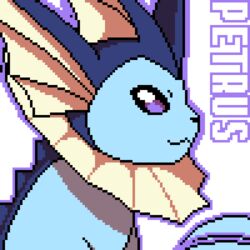  1:1 alpha_channel alternate_color ambiguous_gender animated blush digital_media_(artwork) eeveelution feral generation_1_pokemon looking_at_viewer low_res nintendo one_eye_closed pc-doodle petrus_(petruslol) pixel_(artwork) pixel_animation pokemon pokemon_(species) short_playtime simple_background smile smirk solo tail transparent_background vaporeon wink 