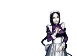  fata_morgana_no_yakata female giselle_(fata_morgana_no_yakata) looking_at_viewer maid moyataro official_art solo 