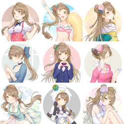  :d :p ;d arm_up bare_shoulders bikini bird_hood black_bow black_choker black_gloves blazer blue_bow blue_dress blue_jacket blue_sky blush bow braid breasts brown_eyes brown_hair capelet checkered_bow checkered_clothes choker cleavage closed_eyes closed_mouth cloud cloudy_sky collarbone collared_shirt commentary crown day diagonal_stripes dress dress_shirt earrings elbow_gloves female fingernails floral_background flower fur-trimmed_gloves fur-trimmed_kimono fur_trim gloves green_bow hair_flower hair_ornament hairbow hairclip half_gloves hands_up hat head_scarf heart heart_hands highres holding holding_own_hair hood hood_up hooded_capelet innertube jacket japanese_clothes jewelry kimono knees_up leg_ribbon long_hair long_sleeves looking_at_viewer looking_away looking_to_the_side love_live! love_live!_school_idol_project low_twintails medium_breasts minami_kotori mini_crown mini_hat multiple_views navel one_eye_closed one_side_up open_mouth outstretched_arm parted_lips photoshop_(medium) pink_bikini pink_flower pink_headwear pink_jacket polka_dot ponytail profile puffy_short_sleeves puffy_sleeves purple_bow purple_flower red_bow red_skirt ribbon rio.lw round_teeth school_uniform scrunchie see-through shell shell_earrings shirt short_sleeves side_ponytail single_braid single_wrist_cuff sitting skirt sky sleeveless sleeveless_shirt smile star_(symbol) star_earrings starfish_hair_ornament steepled_fingers striped striped_bow stud_earrings suspender_skirt suspenders swim_ring swimsuit teeth tilted_headwear tongue tongue_out twin_braids twintails uniform unmoving_pattern upper_body upper_teeth_only very_long_hair white_background white_capelet white_gloves white_ribbon white_shirt white_skirt wrist_cuffs wrist_scrunchie x_hair_ornament yellow_kimono 