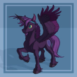  absurd_res accessory alicorn compression_artifacts equid equine feral gor1ck hasbro headband hi_res hooves horn horse male mammal my_little_pony mythological_creature mythological_equine mythology nyx_(pen_stroke) pony rule_63 solo tail unicorn wings 