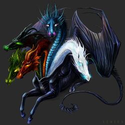  1:1 5_heads ambiguous_gender dragon dungeons_and_dragons equid equine feral hasbro hi_res horse hybrid lenika mammal multi_head mythological_creature mythological_equine mythological_scalie mythology pegasus scalie solo tail tiamat_(dnd) tiamat_(god) wings wizards_of_the_coast 