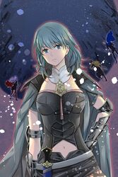  2boys 2girls anzk232 armlet armor black_armor blonde_hair blue_cape blue_eyes blue_hair brown_hair brown_pantyhose bustier byleth_(female)_(fire_emblem) byleth_(fire_emblem) cape capelet claude_von_riegan closed_mouth commentary_request dimitri_alexandre_blaiddyd edelgard_von_hresvelg fire_emblem fire_emblem:_three_houses floral_print grey_hair highres knife lace_pantyhose lace_trim long_hair long_sleeves medium_hair multiple_boys multiple_girls navel pantyhose pantyhose_under_shorts red_cape red_pantyhose sheath sheathed short_hair shorts shoulder_armor solo_focus tassel turtleneck uniform vambraces yellow_cape 