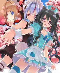  3boys cherry_girls crossdressing male_focus multiple_boys otoko_no_ko_wa_meido_fuku_ga_osuki!? 