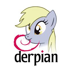 1:1 absurd_res debian debian_open_use_logo_license derp_eyes derpian derpy_hooves equid equine female friendship_is_magic hasbro hi_res horse linux logo mammal my_little_pony pony purpletinker simple_background solo white_background