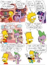 bart_simpson comic crossed_legs crossover dialogue dragon electronics english_text equid equine female feral friendship_is_magic fur game_console gaming group hair half-closed_eyes handheld handheld_console hasbro holding_console holding_object holding_psp horn kinkyturtle lisa_simpson male mammal multicolored_hair my_little_pony mythological_creature mythological_equine mythological_scalie mythology narrowed_eyes open_mouth playing_video_game playstation playstation_console playstation_portable ponyville psp_console pupils purple_body purple_fur purple_hair scalie sitting slit_pupils sony_corporation sony_interactive_entertainment spike_(mlp) tail text the_simpsons twilight_sparkle_(mlp) two_tone_hair unicorn what