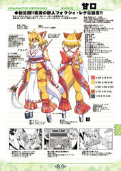  accessory ahoge amakuchi anthro asian_clothing big_breasts breasts canid canine chest_tuft cleavage clothed clothing east_asian_clothing female fingerless_gloves footwear fox foxy-rena fur geta glistening gloves hair hair_accessory handwear japanese_clothing japanese_text kemono legwear mammal midriff miko_outfit model_sheet multicolored_body multicolored_fur muscular muscular_anthro muscular_female navel orange_body orange_fur orange_hair sandals short_hair shrine_maiden smile socks solo staff text thick_thighs thigh_strap translation_request tuft two_tone_body two_tone_fur white_body white_fur yellow_eyes zori 