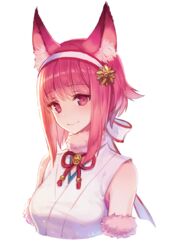  animal_ears blush cat_ears commentary_request female fire_emblem fire_emblem_fates fire_emblem_heroes hairband halloween japanese_clothes kimono looking_at_viewer pink_hair red_eyes red_hair sakura_(fire_emblem) sakura_(halloween)_(fire_emblem) short_hair smile solo srb7606 upper_body white_background 