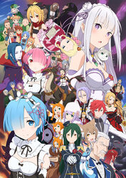  &gt;:( &gt;:) 6+boys 6+girls :3 :d aldebaran_(re:zero) anastasia_hoshin apple artist_name beatrice_(re:zero) blonde_hair blue_hair brown_hair cain_(re:zero) canine chin_(re:zero) commentary_request crusch_karsten dated drill_hair dyne_(re:zero) elsa_granhilte emilia_(re:zero) errant everyone felix_argyle felt_(re:zero) flower food frown fruit green_hair grin hair_flower hair_ornament hair_over_one_eye hair_ribbon hakugei_(re:zero) haori heitarou_pearlbaton highres holding holding_food holding_fruit japanese_clothes julius_juukulius kadomon_risch kan_(re:zero) light_purple_hair lolicon long_hair looking_at_viewer lucas_(re:zero) maid maid_headdress md5_mismatch meili_portroute meina_(re:zero) mildo_(re:zero) mimi_pearlbaton multiple_boys multiple_girls natsuki_subaru oni_clan_chief_(re:zero) open_mouth otto_suewen patrasche_(re:zero) petelgeuse_romaneeconti petra_leyte pink_hair priscilla_barielle puck_(re:zero) purple_eyes quark_(re:zero) ram_(re:zero) re:zero_kara_hajimeru_isekai_seikatsu red_hair red_ribbon reinhard_van_astrea rem_(re:zero) ribbon ricardo_welkin riding rom_(re:zero) roswaal_l._mathers roswaal_mansion_maid_uniform russell_fellow short_hair siblings signature sisters smile temae_(re:zero) theresia_van_astrea tivey_pearlbaton ton_(re:zero) track_suit twin_drills twins underbust v-shaped_eyebrows white_flower white_hair wilhelm_(re:zero) x_hair_ornament 