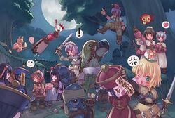  ! 6+girls acolyte_(ragnarok_online) anger_vein apple apple_on_head armor arrow_(projectile) arrow_through_apple artist_request axe belt bongun boots bow capelet cart everyone food fruit full_moon gloves habit heart hitting hunter_(ragnarok_online) in_tree jiangshi knight_(ragnarok_online) long_sleeves lowres merchant_(ragnarok_online) moon multiple_girls munak night nun object_on_head peco_peco pointing poring ragnarok_online red_apple riding skeleton sohee spoken_heart sword swordsman_(ragnarok_online) tree weapon 