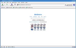  5girls danbooru_(site) english_text kusaka_kokage meta multiple_girls pixel_art screenshot webcounter 