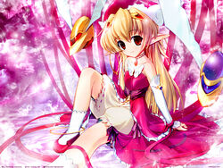  aoi_sora_no_neosphere blonde_hair ein_(long_cake) elf elincie_yerthrop female photoshop_(medium) pointy_ears solo third-party_edit 