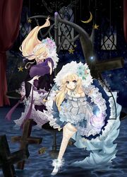  dress hortense lolita_fashion noro sound_horizon thigh-highs violette 