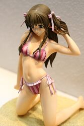  azusagawa_tsukino bikini female figure photo_(medium) solo striped_bikini striped_clothes swimsuit vertical-striped_bikini vertical-striped_clothes wonder_festival wonder_festival_2007 yakitate!!_japan 