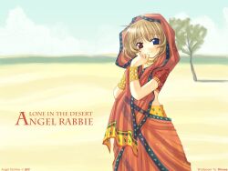  angel_rabbie bicolored_eyes desert naruse_chisato tagme 