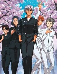  akutsu_jin ibu_shinji jpeg_artifacts kamio_akira male prince_of_tennis saeki_koujiro sengoku_kiyosumi 